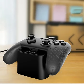 

Home Charging Base Gamepad 3 In 1 Holder Game Accessories Black ABS Wireless Controller Stable Docking Station For PRO/XBOXONE