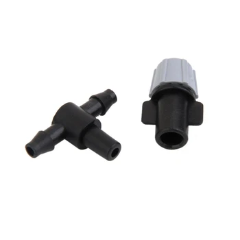 

20pc Sprinkler Heads Nozzle + Tee Joints Kit for Garden Mist Watering Irrigation