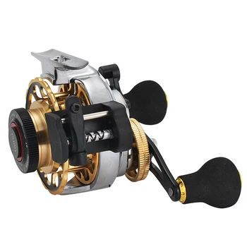 

Semi-automatic Fishing reel Equipment Sporting Outdoor Supply Line Guide
