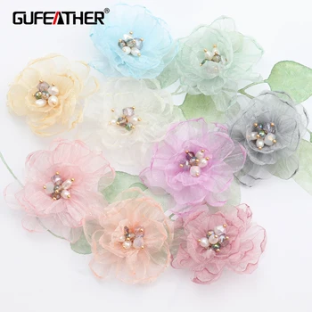 

GUFEATHER F148,jewelry accessories,diy pendant,natural pearl crystal,flower shape,hand made,jewelry making,diy earring,10pcs/lot