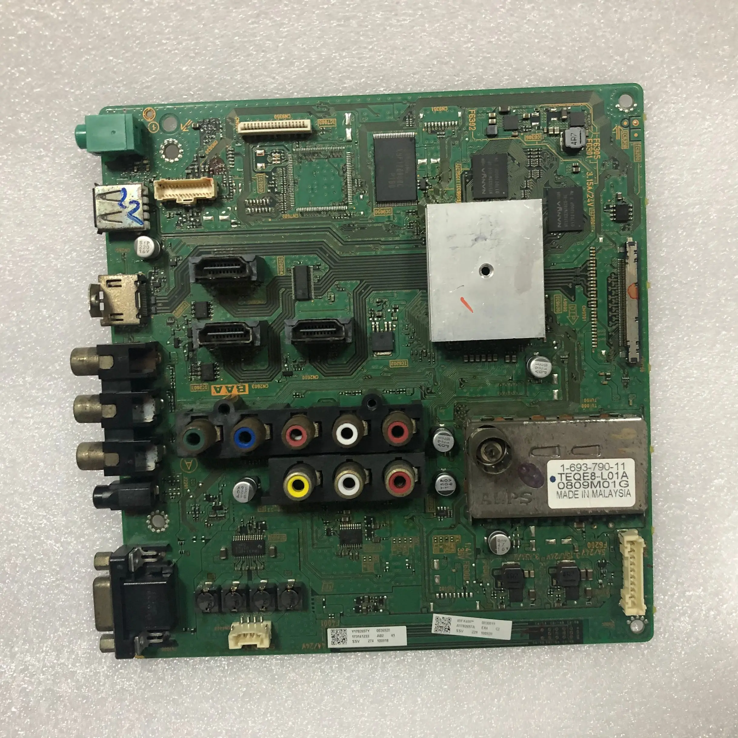 3" хороший тест для KLV-32BX300 материнская плата 1-880-238-21/32/1-693-790-11 экран LTY320AP04