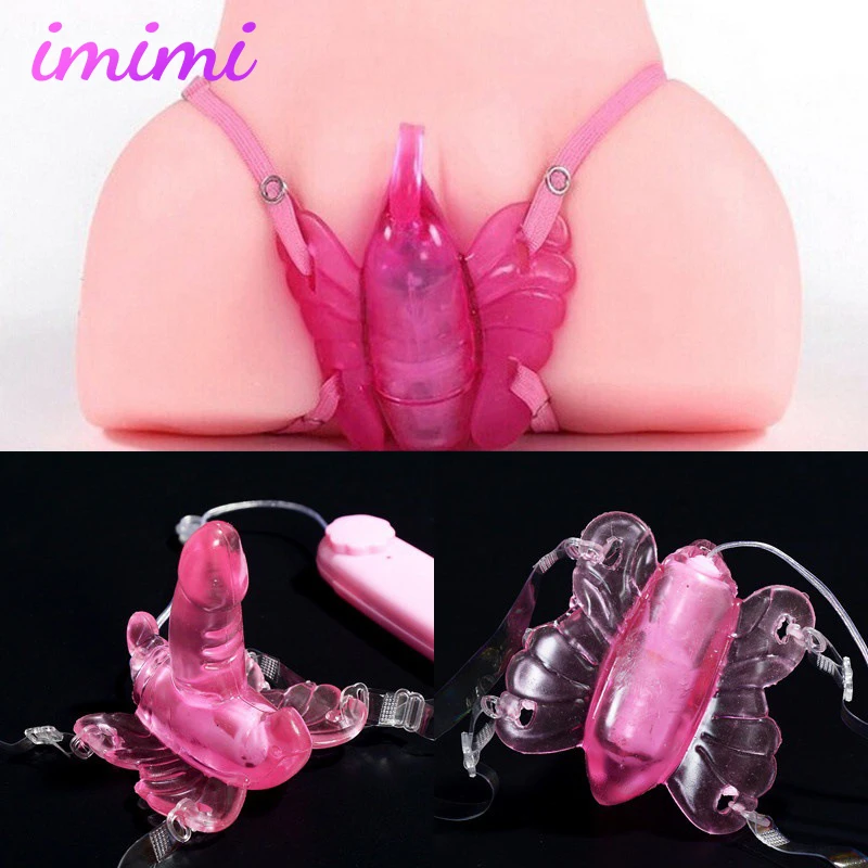 Sex Invisible Vibrating Panties Vaginal Clitoris Vibrators Silicone Butterfly Wearable G Spot Adult Toys for Women | Красота и