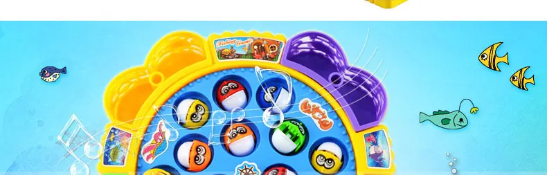Детская игрушка для рыбной ловли, кошачий бассейн, От 1 до 3 лет, с механическим приводом, вращающаяся, магнитная, развивающая, для детей 4-6 лет, для девочек и мальчиков