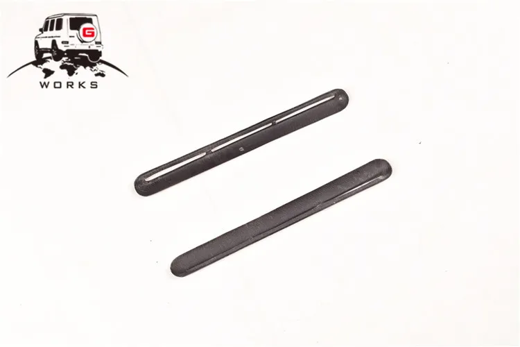 Mercedes Benz W463 G Class Wagon C Pillar Carbon Fiber Look 2pc 1990 - 2002 (8)