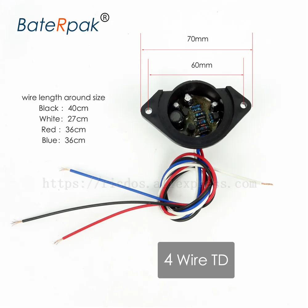 4 Wire TD BateRpak 2/3/4 провода TD датчик Semi автоматическая стреппинг машина запчасти, сплоточная машина контрольный сигнал, 1 шт. цена - Цвет: 4 Wire TD