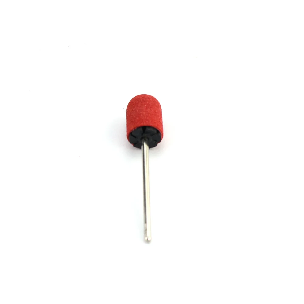 50pcs Red Pedicure Sanding Caps Nail Drill 10*15/13*19 Manicure Pedicure Milling Cutter for Nail Art Accessories Tools nail art tools nail drill bit nail drill bits nail drill nail drill set nail drill kit