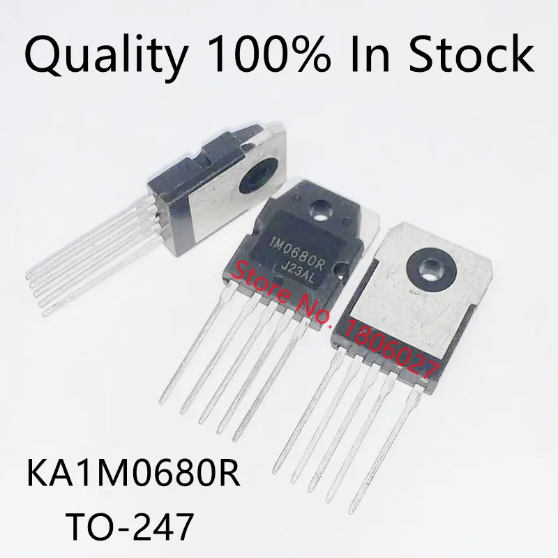 

Send free 20PCS KA1M0680R 1M0680 TO-3P-5 High-power power supply voltage regulator triode