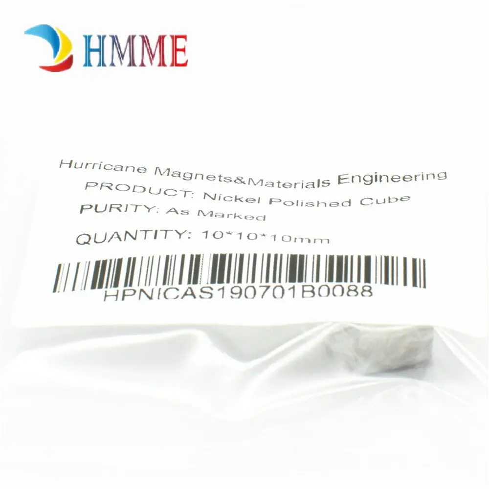 Металлическая монета, никель, 10 мм, плотность, кубик Ni 99.5%, чистый, для коллекции элементов, ручная работа, сделай сам, хобби, рукоделие, 25,4 мм, никель, 1 дюйм