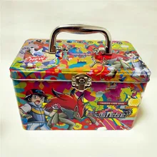 153 шт./компл. переносной Чехол Коробка для покемон битва игрушки хобби Коллекционные вещи игра Коллекция аниме-открытки для детей, держатель для карт