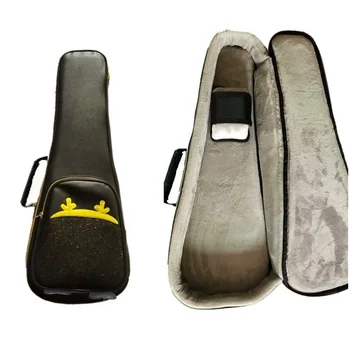 

Ukulele Bag Case Waterproof Electric 23 24 26 Inches Concert Tenor Backpack Carry Gig Portable PU Artificial Leather Villus