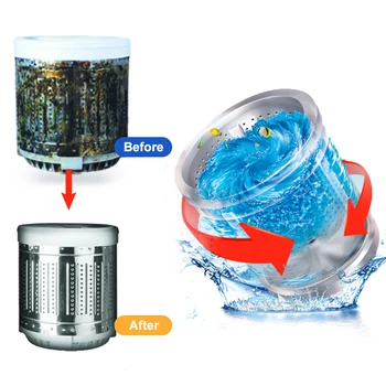 

New Washing Machine Cleaner Washer Cleaning Detergent Effervescent Tablet Washer Cleaner for Washing Machine Multifunctional