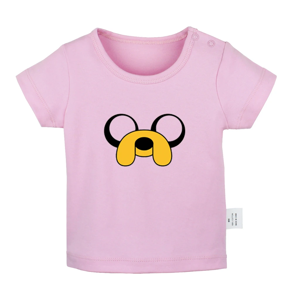 JcBabyYP020D ADVENTURE TIME Finn Jake Beemo, дизайнерские футболки для новорожденных мальчиков и девочек, футболки с короткими рукавами и графическим принтом для малышей - Цвет: JcBabyYP020D
