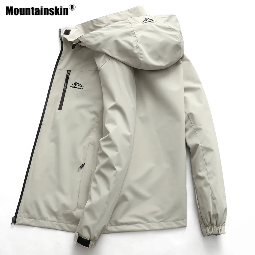 Mountainskin Женская дышащая куртка с капюшоном для пеших прогулок, Спортивная тонкая ветровка для альпинизма, кемпинга, треккинга, Женское пальто VB102