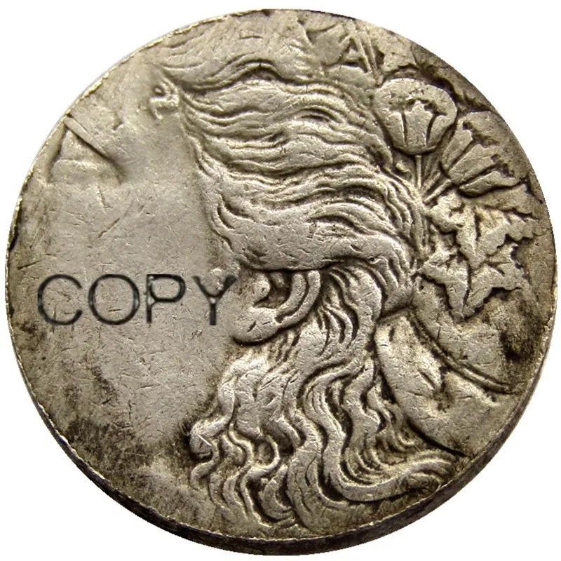 Morgan Dollar Error Посеребренная копия монеты