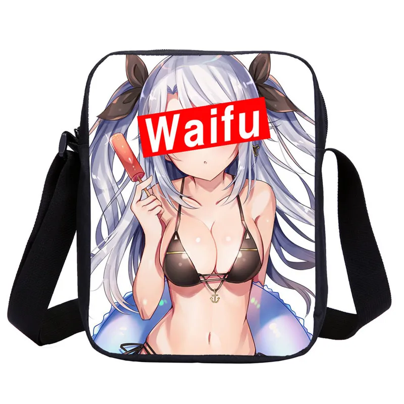 Мини-сумки-мессенджеры для мальчиков и девочек, Sugoi Senpai, аниме, Waifu, с 3D принтом, детские сумки через плечо, сумка на ремне, сумка на плечо - Цвет: DSTCB4076510-S1122