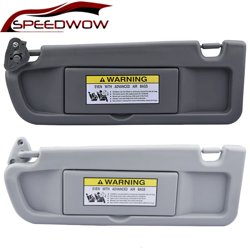 SPEEDWOW 83280-SNA-A01ZA авто передний левый Драйвер солнцезащитный козырек серый для 2006-2011 Honda Civic Стайлинг автомобиля автозапчасти
