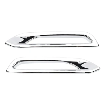 

Car Rear Fog Light Eyebrow Cover Frame Trim ABS Chrome Exterior Accessories for Nissan Qashqai J11 Dualis 2019 2020