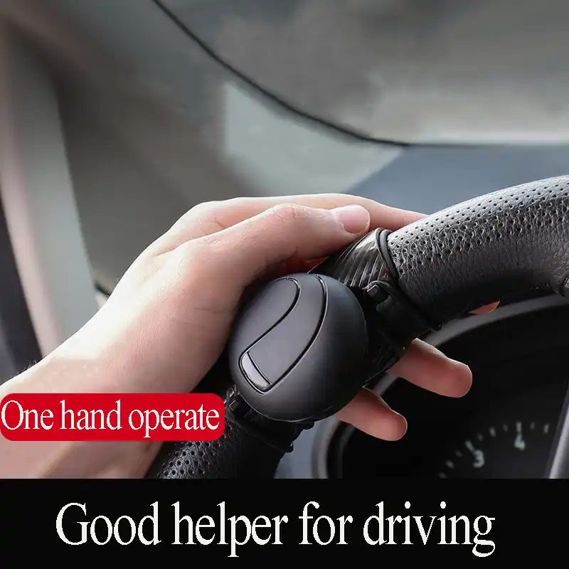 車のステアリングホイールブースターボール自動車のステアリングホイールコントロールノブ360度回転させてエネルギーを節約デバイスユニバーサル自動車 ハンドル ハンドルハブ Aliexpress