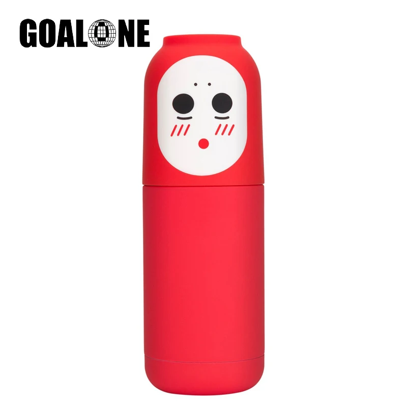

GOALONE 300ml Cartoon Faceless Male Thermos Bottle 304 Stainless Steel Vacuum Insulated Water Flask Creative BPA Free Coffee Mug