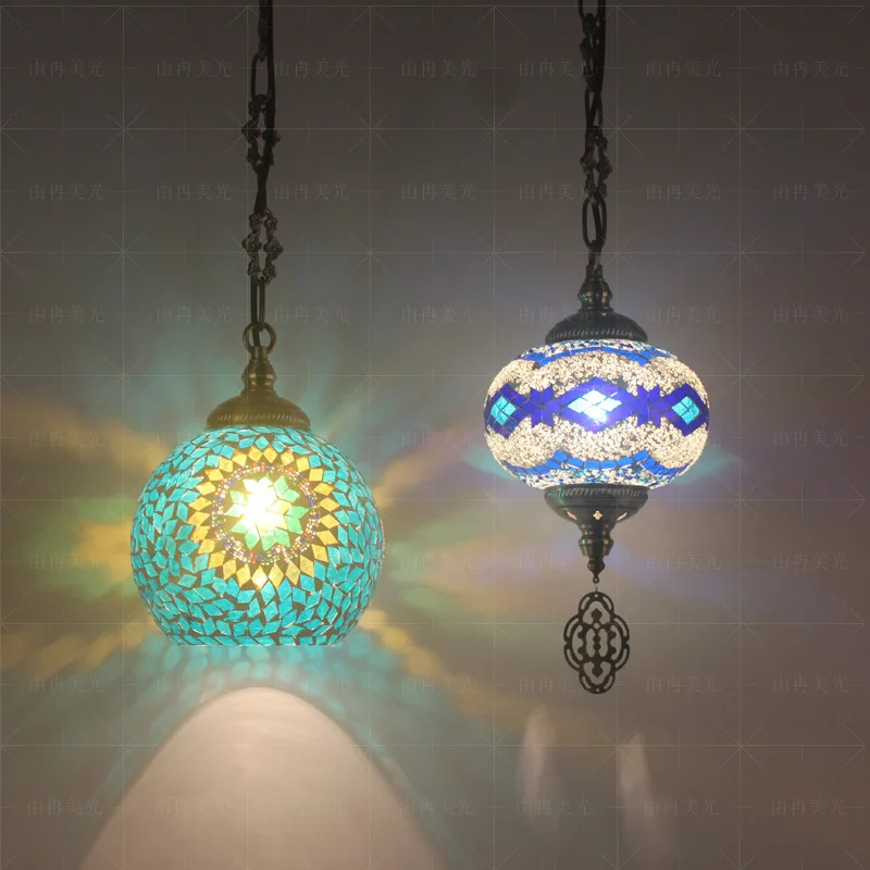 

Cross border special lighting for Bohemia Mediterranean Turkish retro romantic bar clothing store restaurant