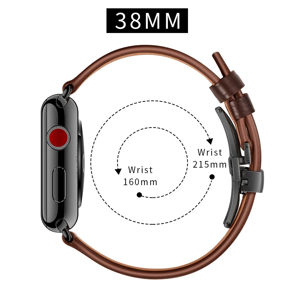 Заменить Для мужчин t ремешок Ремешок кожаный ремешок для наручных часов Apple Watch 38/42/40/44 мм Для мужчин/Для женщин браслет для наручных часов iWatch серии 5 4 3 2 1 ремешок на запястье