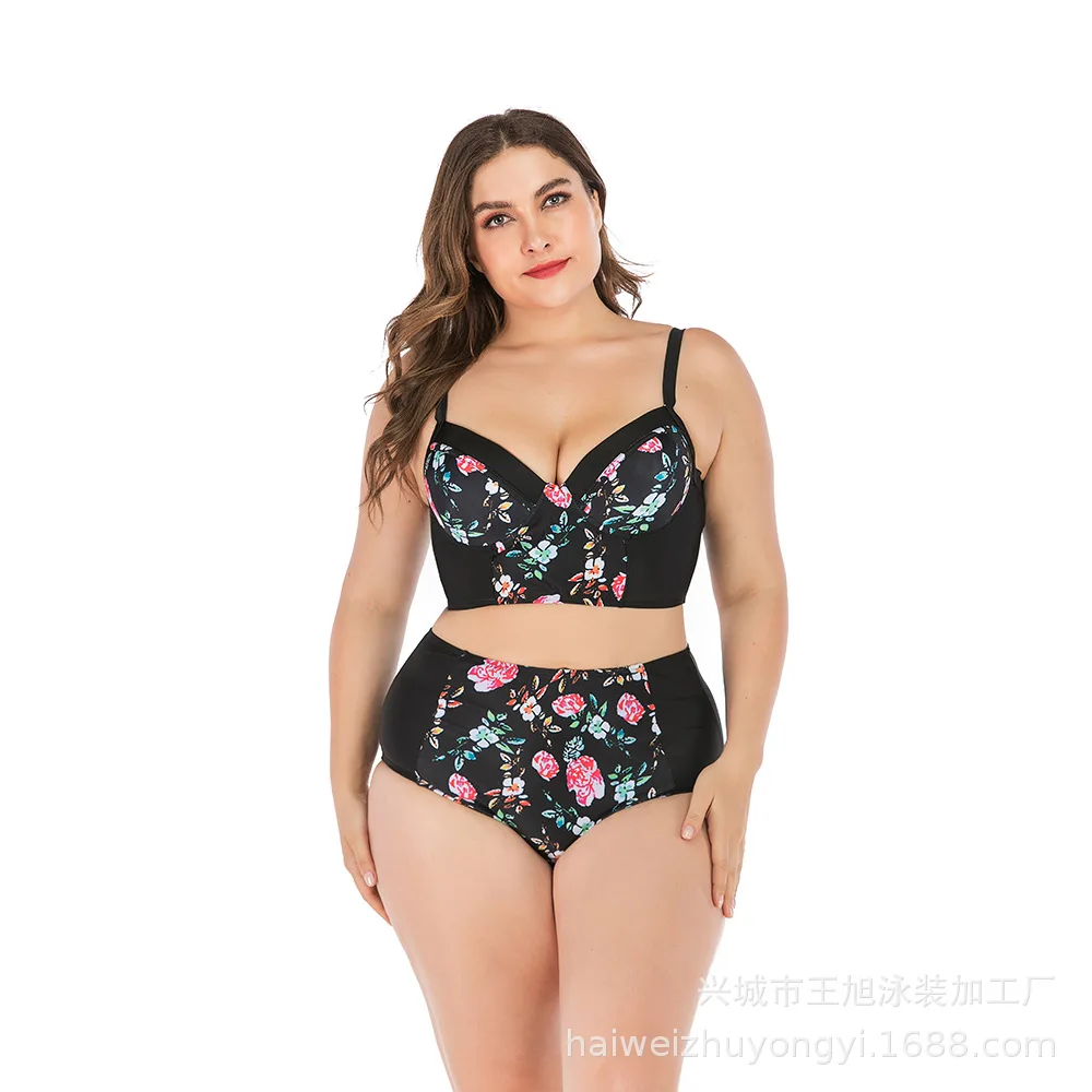 

New Sexy Fat Women's Large Swimming Suit Bikini, Europe and America