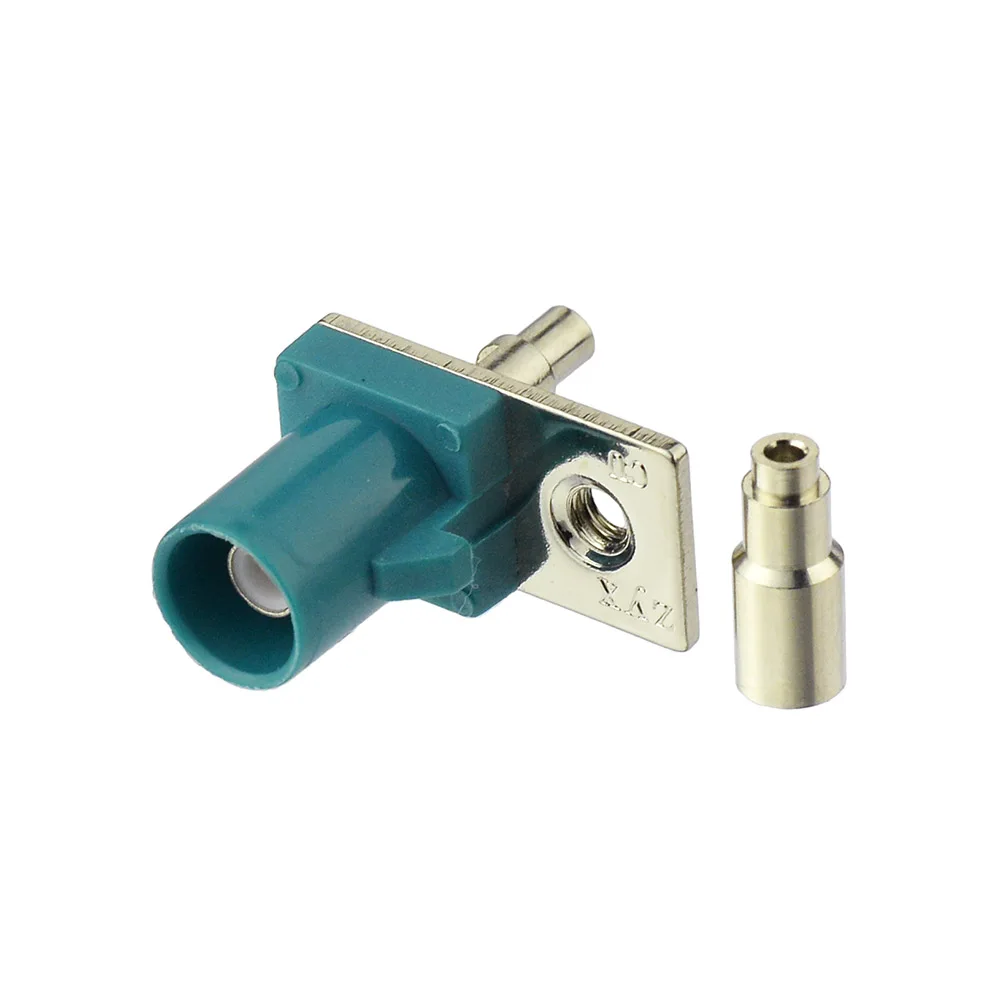 

Superbat Fakra Z Waterblue /5021 Male Neutral Coding Antenna Front Mount Connectors