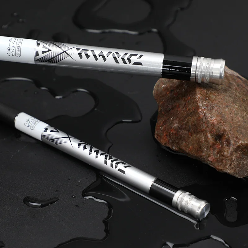 

Carp Rod Silver Color 28 tune carbon Fishing Rod Factory Direct Supply 2.7-7.2 M Light Thin Super Hard taiwan Fishing Rod