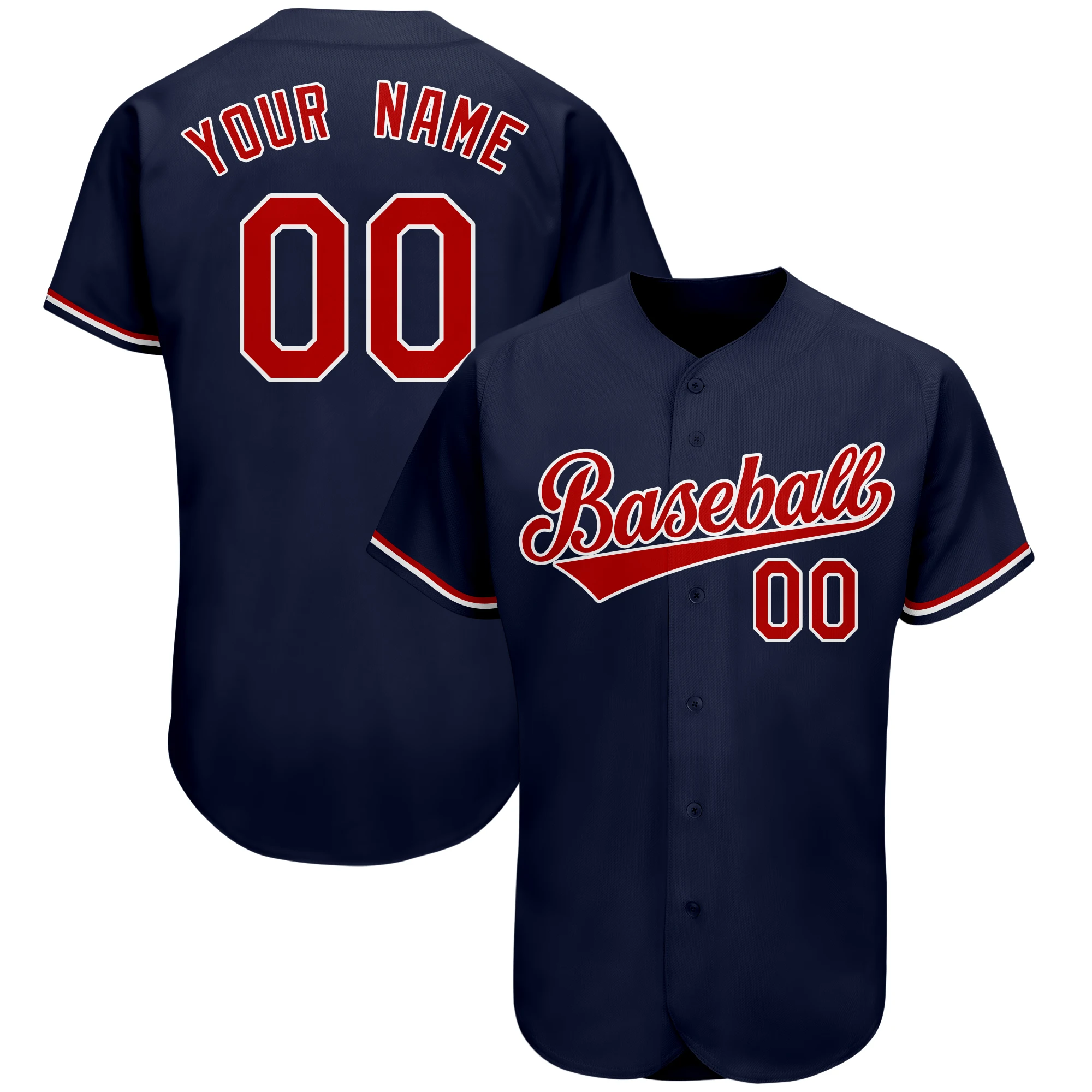Multi Color Baseball Jersey for Athlete ， Baseball Jerseys Embroidered，Personalize Team Mesh Sporting Shirts