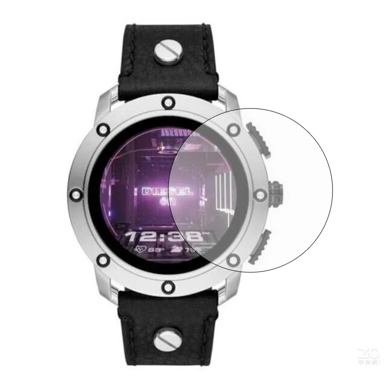 Smartwatch Protezione Per Pellicola Protettiva In Vetro Temperato Trasparente Per Diesel On Axial 2019 Sport Watch Protezione Per Schermo Lcd