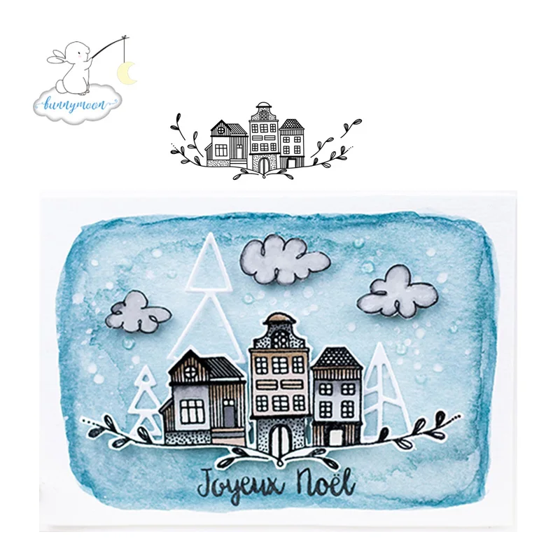 CH carte noel прозрачный силиконовый штамп/печать для DIY скрапбукинга/фотоальбома декоративные прозрачные штамп листы