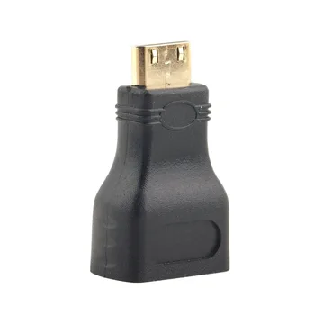 

2018 Hot 1Pc HDMI TO Mini HDMI Converter Adapter Mini HDMI adapter HDMI V1.4 Ethernet 1080P 3D&Blue ray, Free Shipping