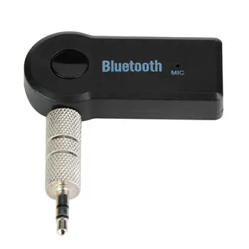 

Car Handsfree Bluetooth Kit 3.5mm Wireless Audio Music Receiver Adapter Sleep mode for energy saving Compact and portable design