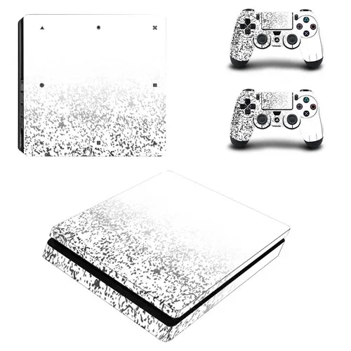 P4SQB0303 Белые дни игры полное покрытие лицевые панели PS4 тонкая кожа Виниловая наклейка, стикер для Playstation 4 консоль и контроллер PS4 тонкая кожа - Цвет: P4SQB0303
