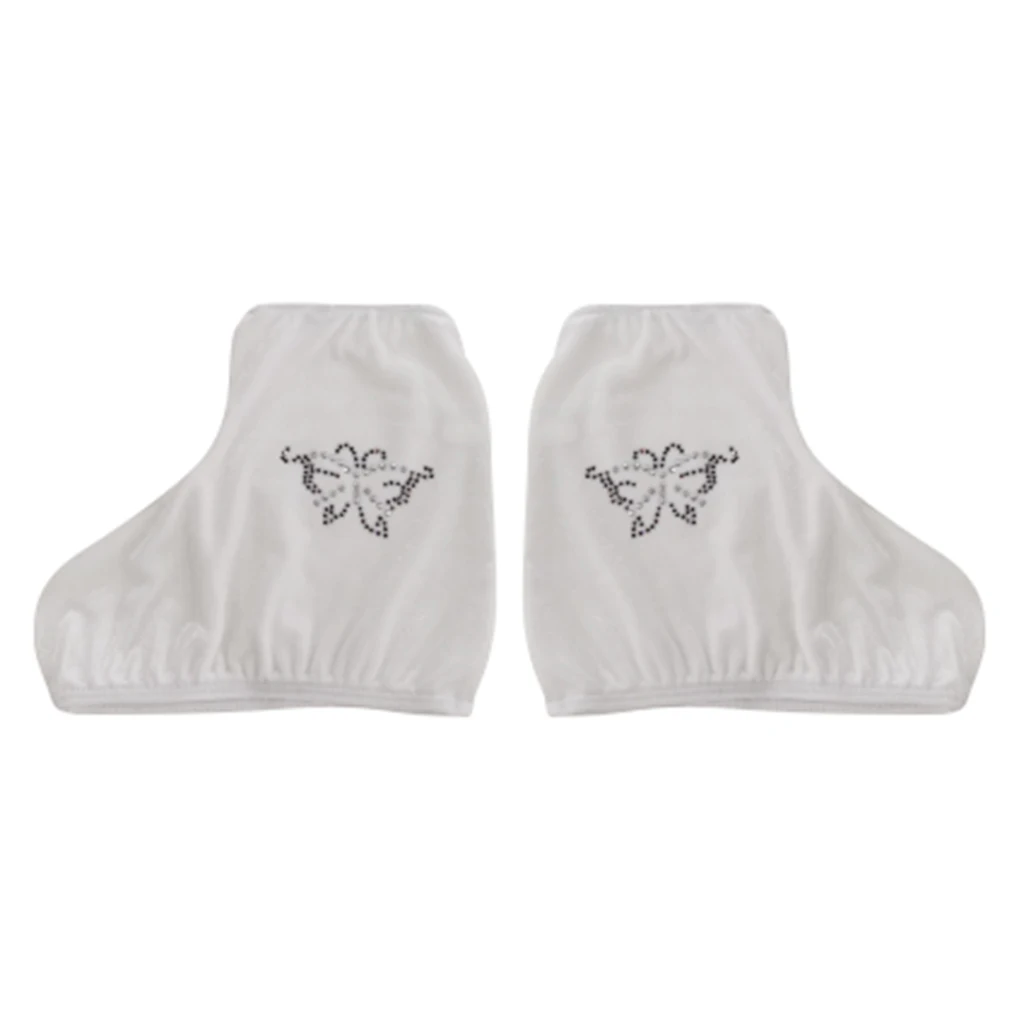 Figure Ice Skating Boot Covers Warm Velvet Overshoes Protector Sleeve