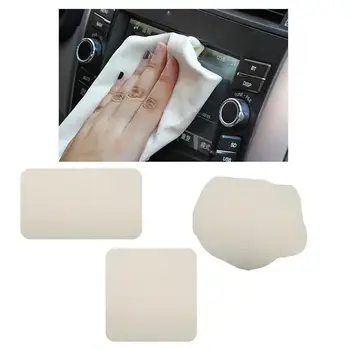 

Natural Chamois Leather Car Wash Cloth Absorbent Quick Dry Towel Soft Thicken Car Cleaning Tool for Car Interior and Exterior
