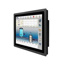 Mini tablette PC industrielle intégrée de 12.1 pouces, avec écran tactile capacitif, contrôle industriel, ordinateur tout en un avec rs 232 COM
