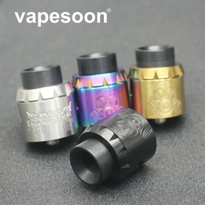

Vapesoon Apocalypse RDA Atomizer 25mm rebuildable Tank with BF PIN for 510 Electronic Cigarette Mod