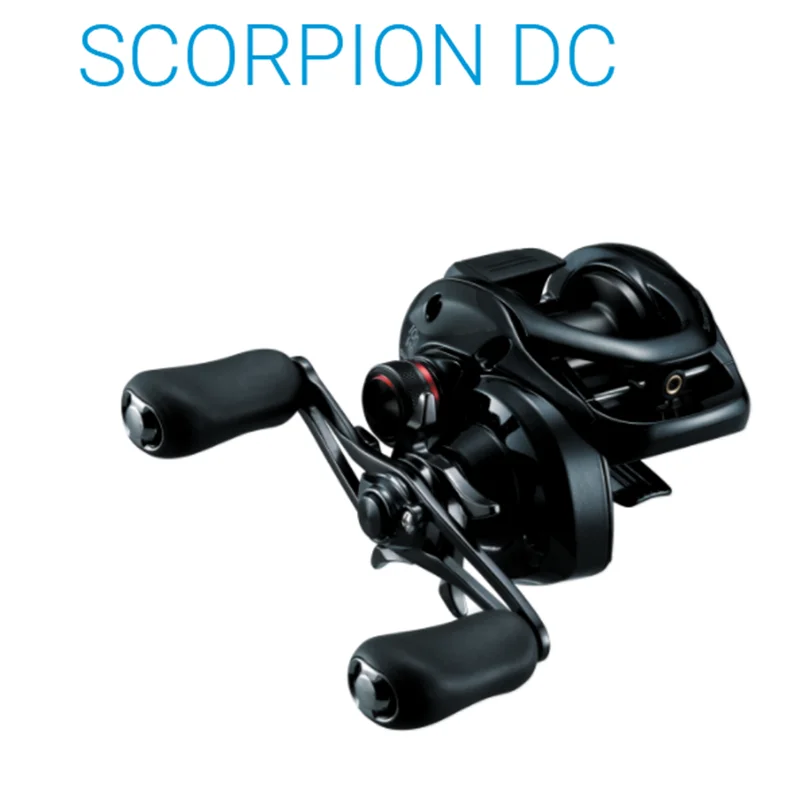 Оригинальные SHIMANO Scorpion DC 100 101 101HG Рыболовные катушки для соленой воды 8BB 6,3: 1 7,2: 1 рыболовные колеса