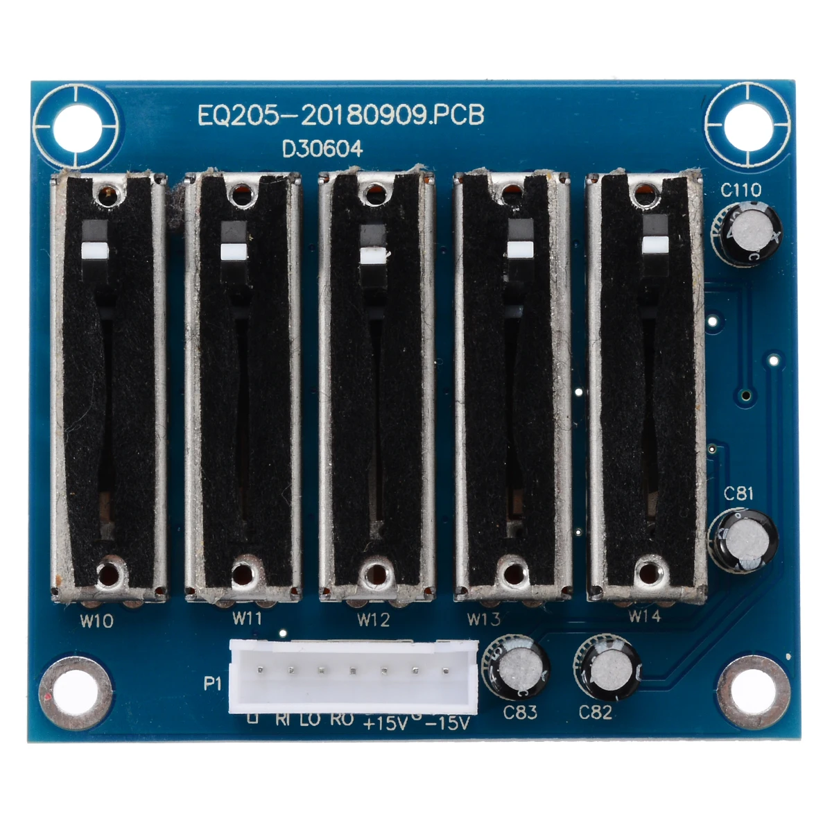 

5-band Equalizer EQ Board 5-segment Professional Tone Preamplifier Boards Adjustable Stereo Preamp Dual Channel