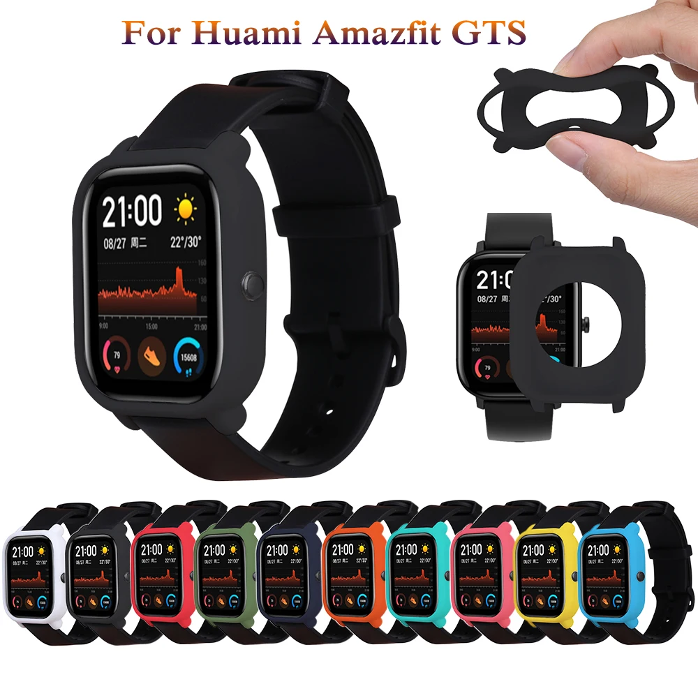 

Защитный чехол для Xiaomi Amazfit GTS, мягкий спортивный силиконовый чехол, защитный бампер для Huami Amazfit GTS, чехол, аксессуары
