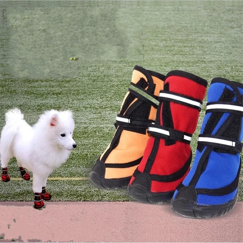 

Dog High Tied Large Dog Booties Large Dog Golden Hair Satsuma Shoes Dog Shoes Waterproof Non-slip Wear-Resistant Dog Booties