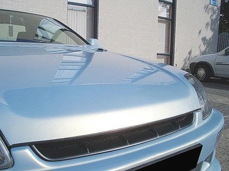 Используется для Honda Prelude racing grills 1997 98 99 00 21 год углеродное волокно рефитт передний центр гоночная решетка крышка аксессуары