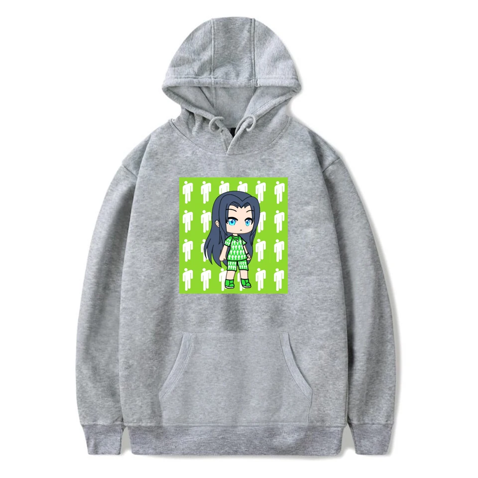 Billie Eilish, Толстовки, Толстовки большого размера, повседневные мужские уличные пуловеры, одежда с длинным рукавом, толстовки в стиле хип-хоп, толстовка, Прямая поставка