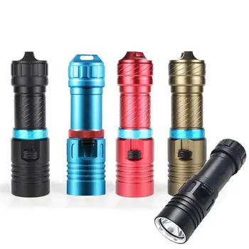 

Diving Flashlight DX1 Professional Portable Highlight L2 Diving Flashlight T6 Outdoor Multi-function Underwater Lighting