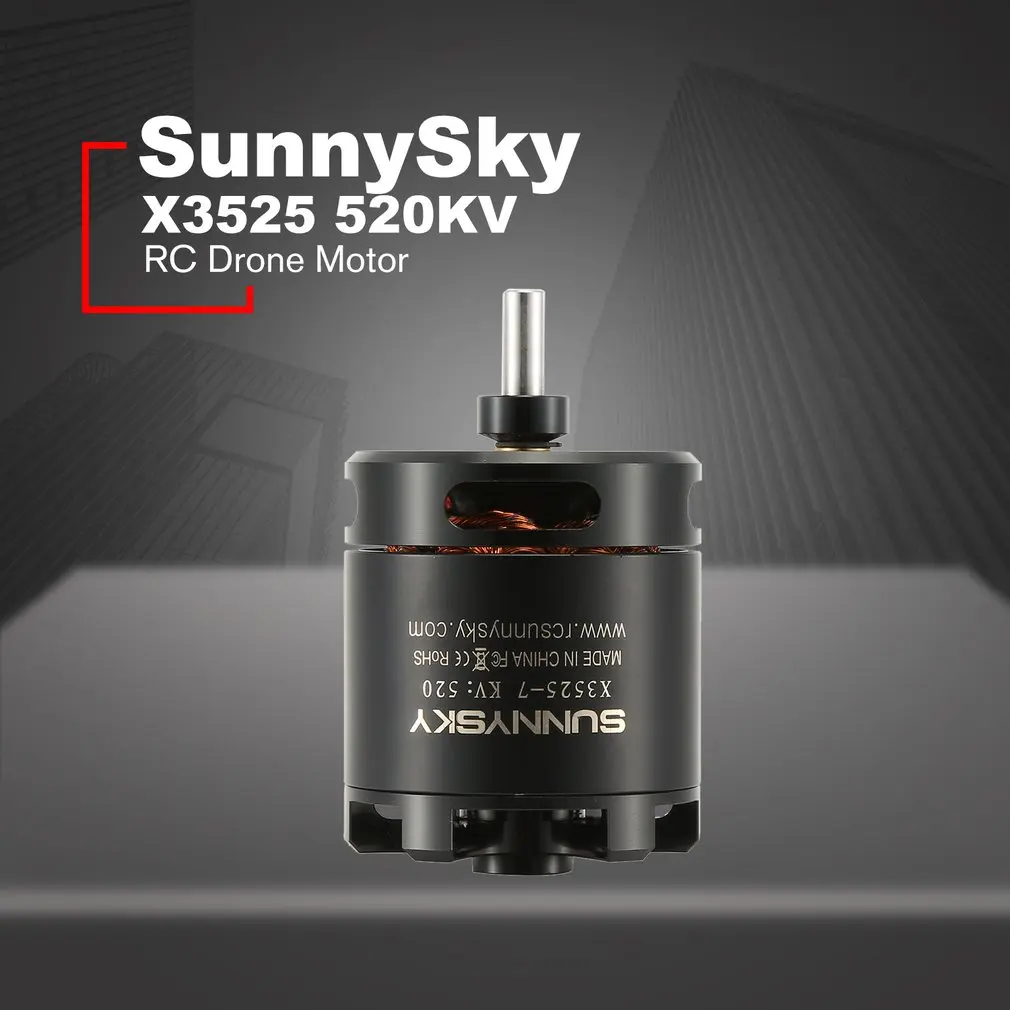 SUNNYSKY X3525 520KV/720KV/880KV бесщеточный двигатель для неподвижного крыла 3D RC Дрон Вертолет Самолет Запчасти Аксессуары