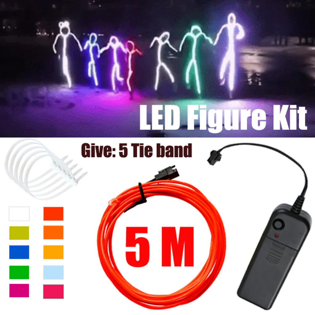 

Halloween Christmas Waterproof Matchman Controller LED Figure Kit 50cm
