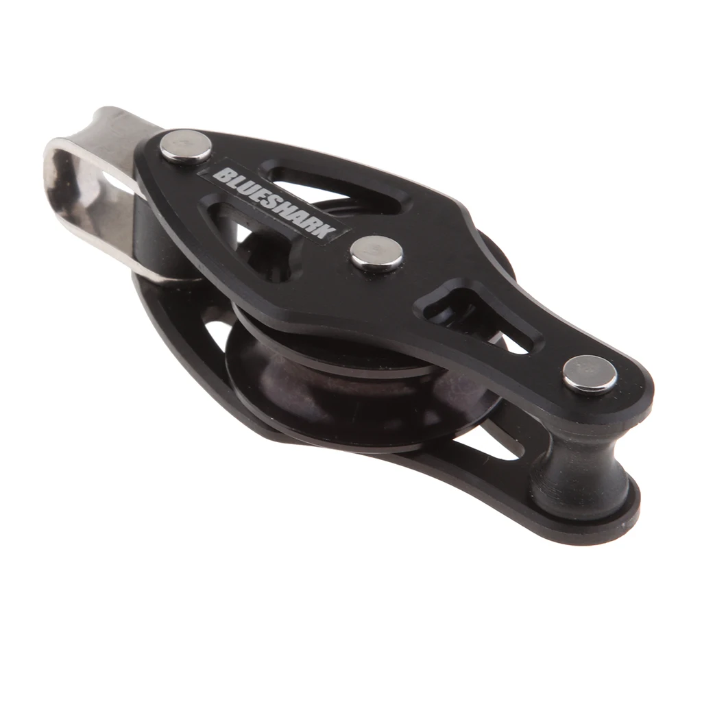 28mm Single Ball Bearing Block Pulley Roller Lifting Rope for Sailboat