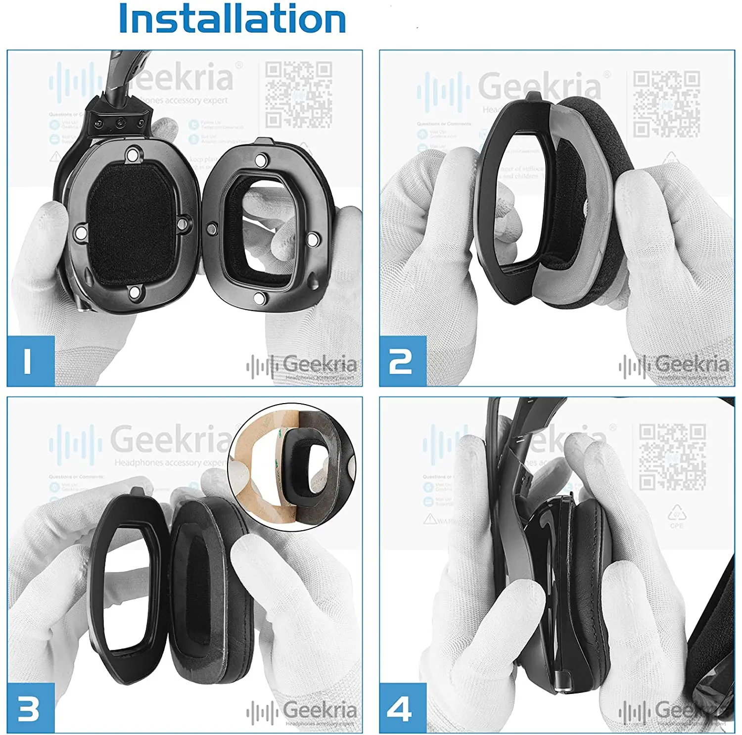 Urbanite xl Earpad para Sennheiser Urbanite xl Over-ear Fone de Ouvido Almofada da Orelha Almofada da Orelha Copos de Ouvido Capa de Ouvido Earpads Peças de Reparo - Image 6