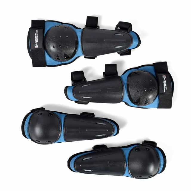 Doki Toy GHOST RACING Motorcycle Children's Rodilleras Moto Riding Motocross Cycling Elbow Knee Pads Protector Guard Armors Set 2